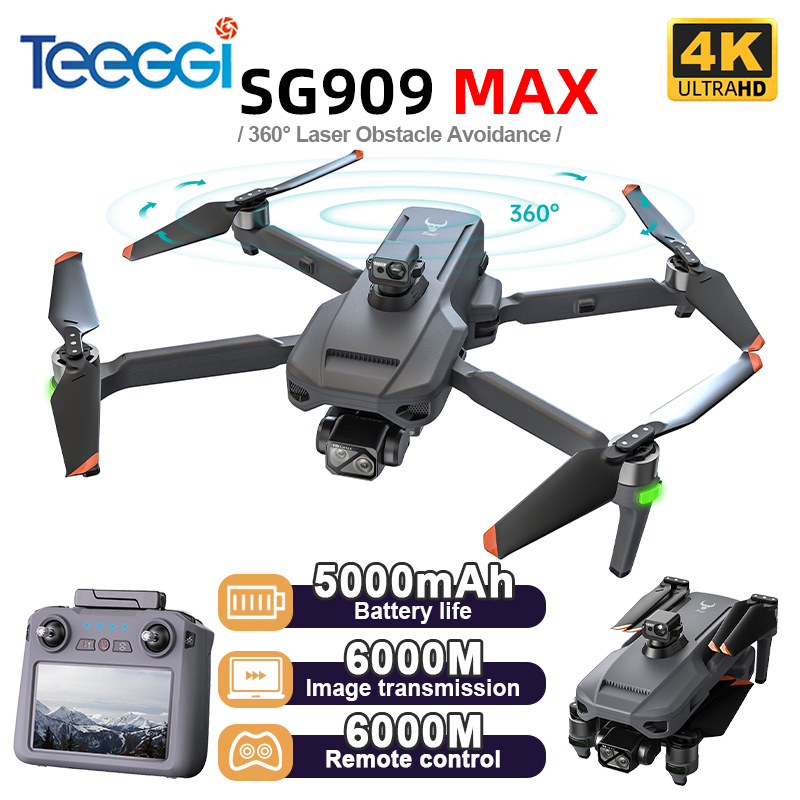 Drone Camera Hd - Drone GPS Teeggi SG909 MAX avec