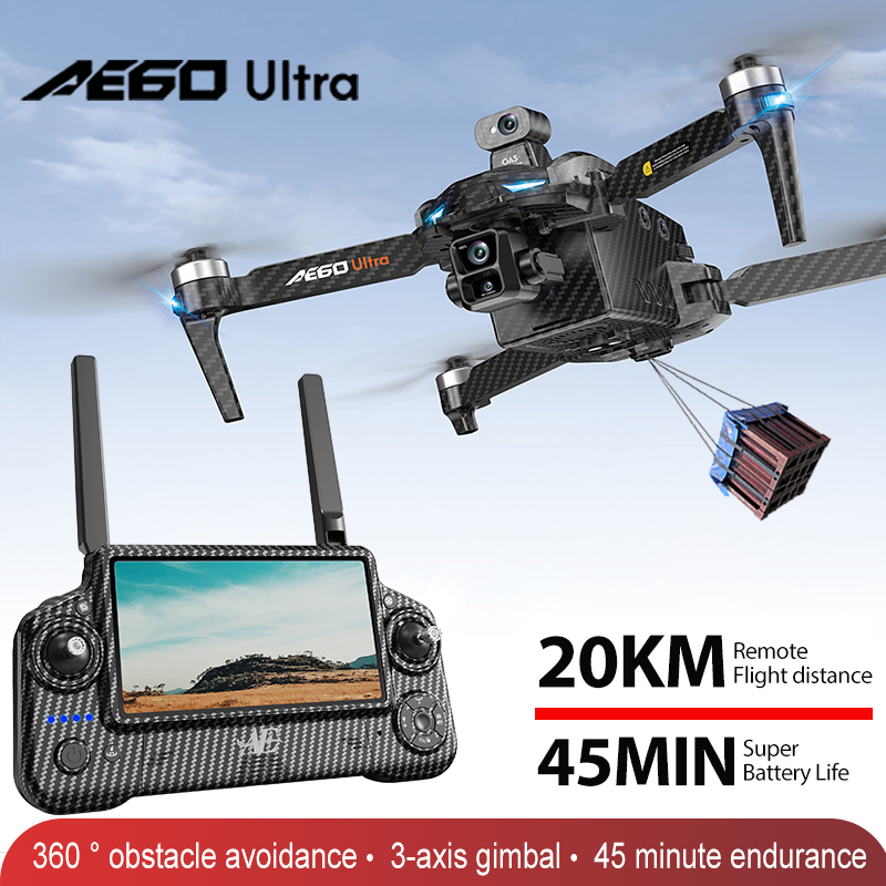Drone Camera Hd - AE60 GPS Drone professionnel 8K caméra