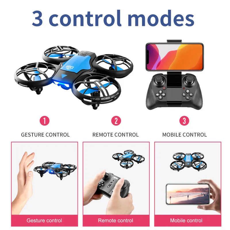 Nouveau mini drone V8 4K profe - Drone Camera Hd avis et prix