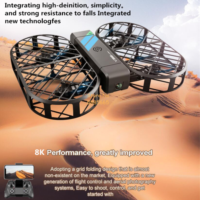 Caméra HD 8K 360 °   Protectio - Drone Camera Hd avis et prix