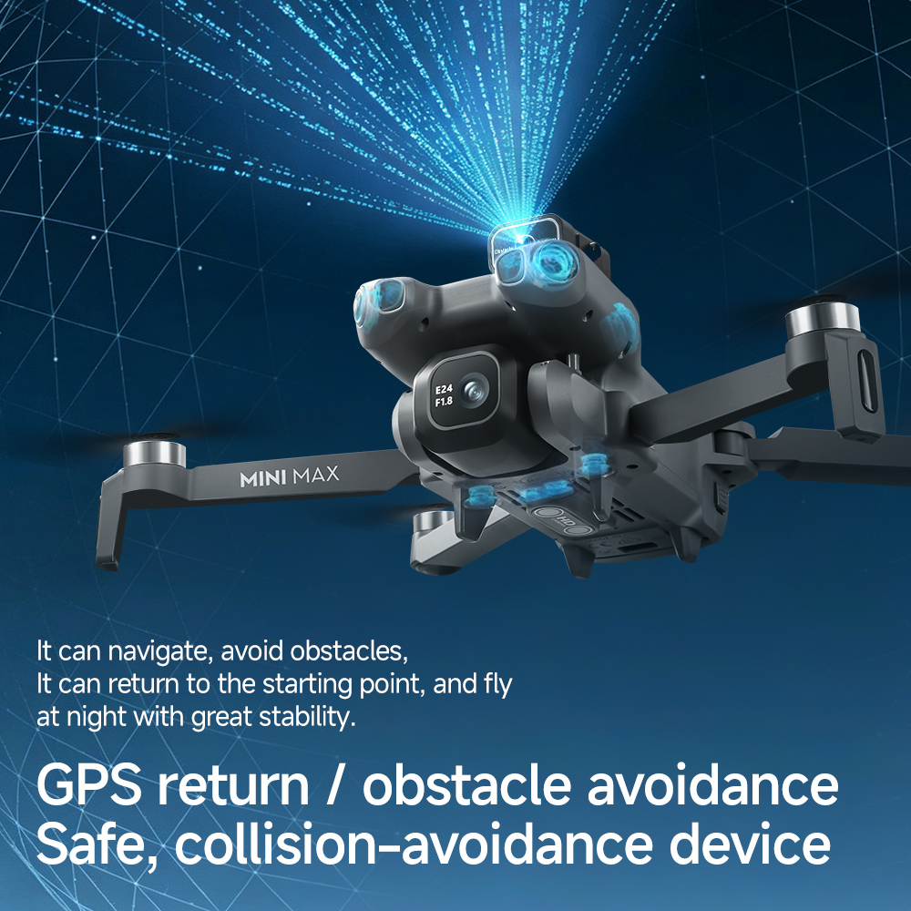 Drone pliable V618 MAX GPS ave - Drone Camera Professional avis et prix
