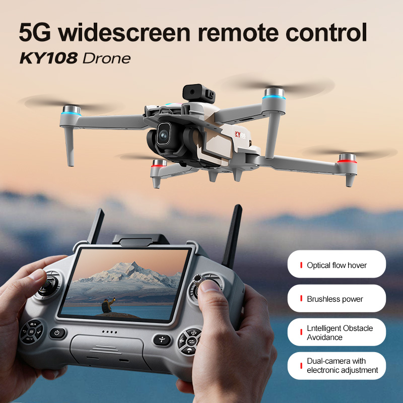 Nouveau drone KY108 2026 avec  - Drone Camera Lens avis et prix